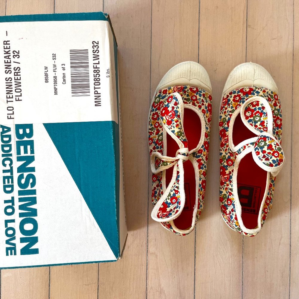 Bensimon Flo Tennis Sneaker - Flowers / 32
